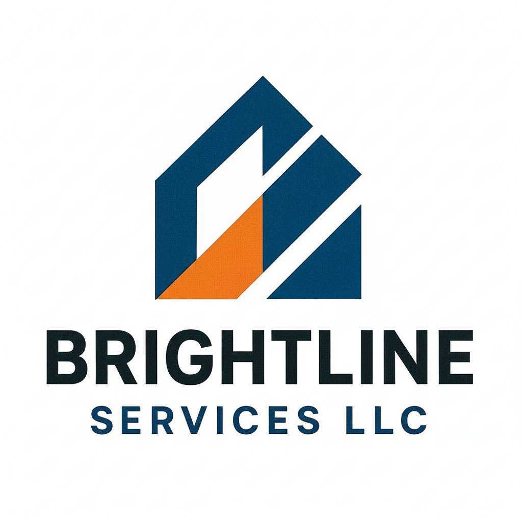 Brightline Services LLC logo — Xactimate estimating and restoration consulting, Las Vegas, NV